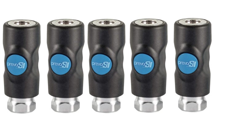 Prevost ISI 061201 High Flow Safety Air Coupler 1/4" FNPT Prevo S1 (5)